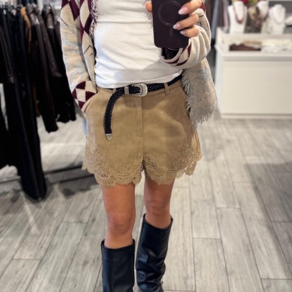 Pantaloncini simil pelle