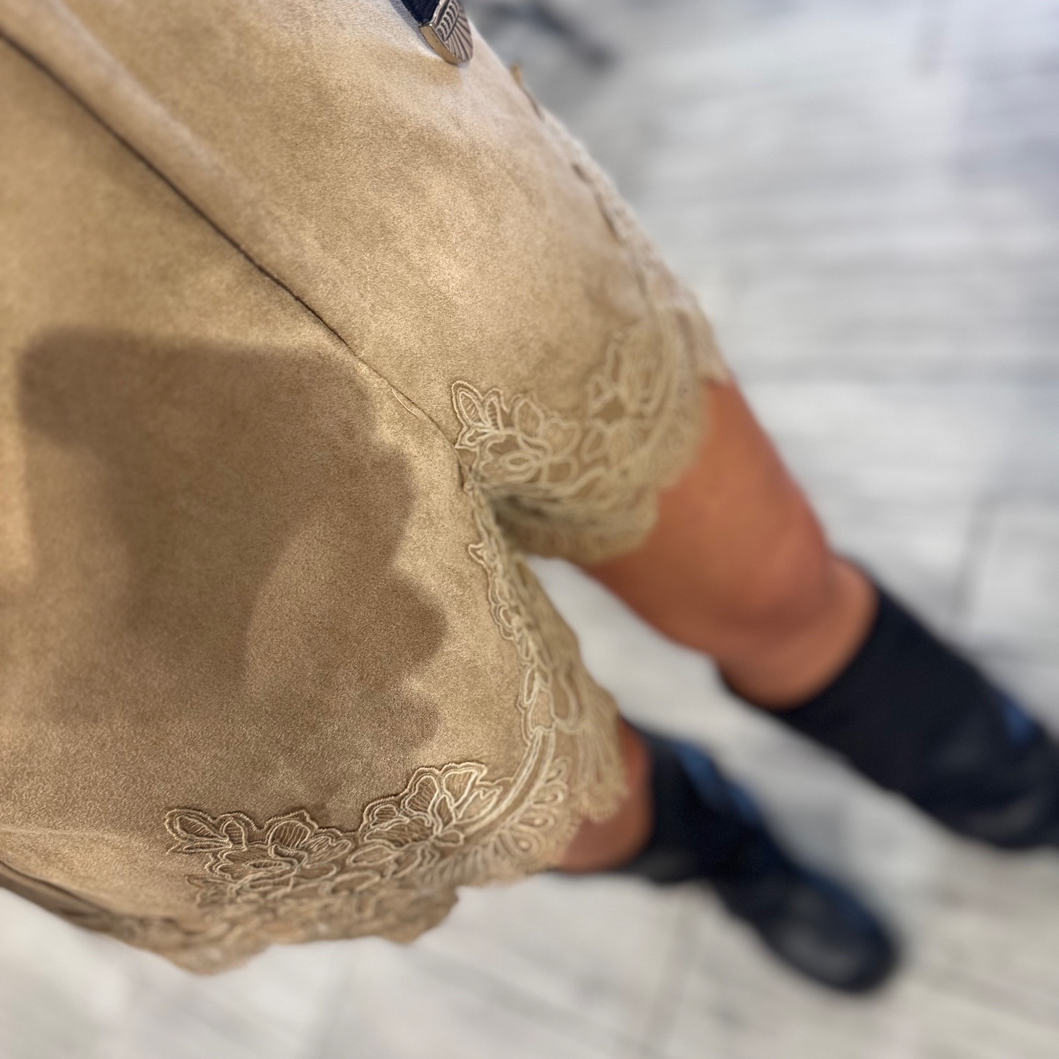 Pantaloncini simil pelle