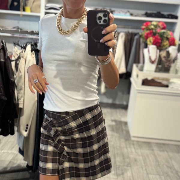Pantaloncino check