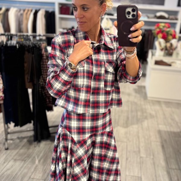 Camicia check flanellata