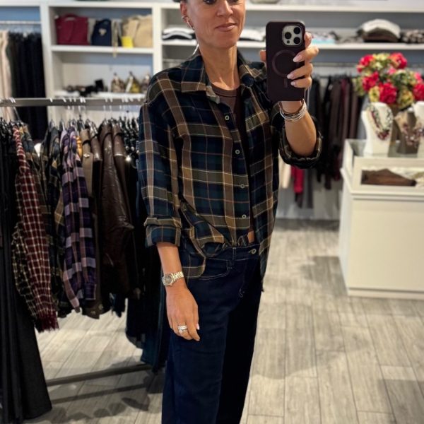 Camicia flanellata taglia unica